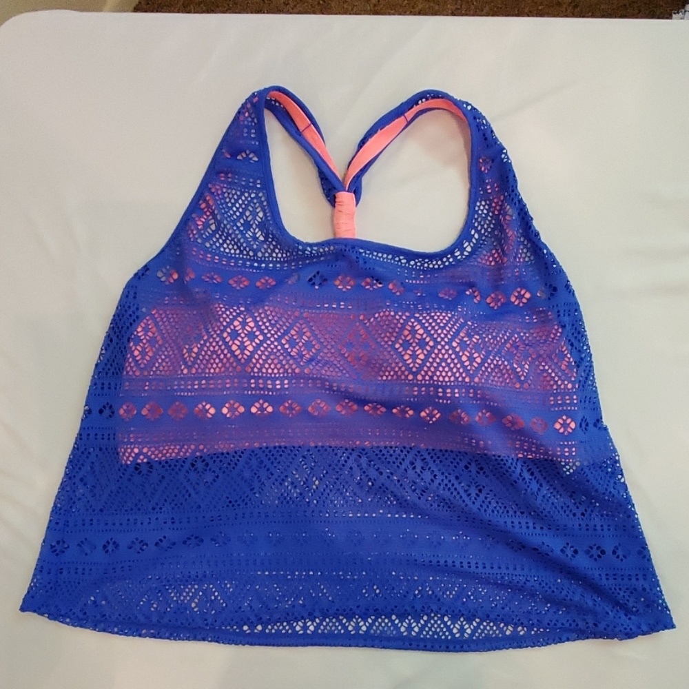 Gossip Womens Swimwear 2 in 1 Top, 3X, NWT